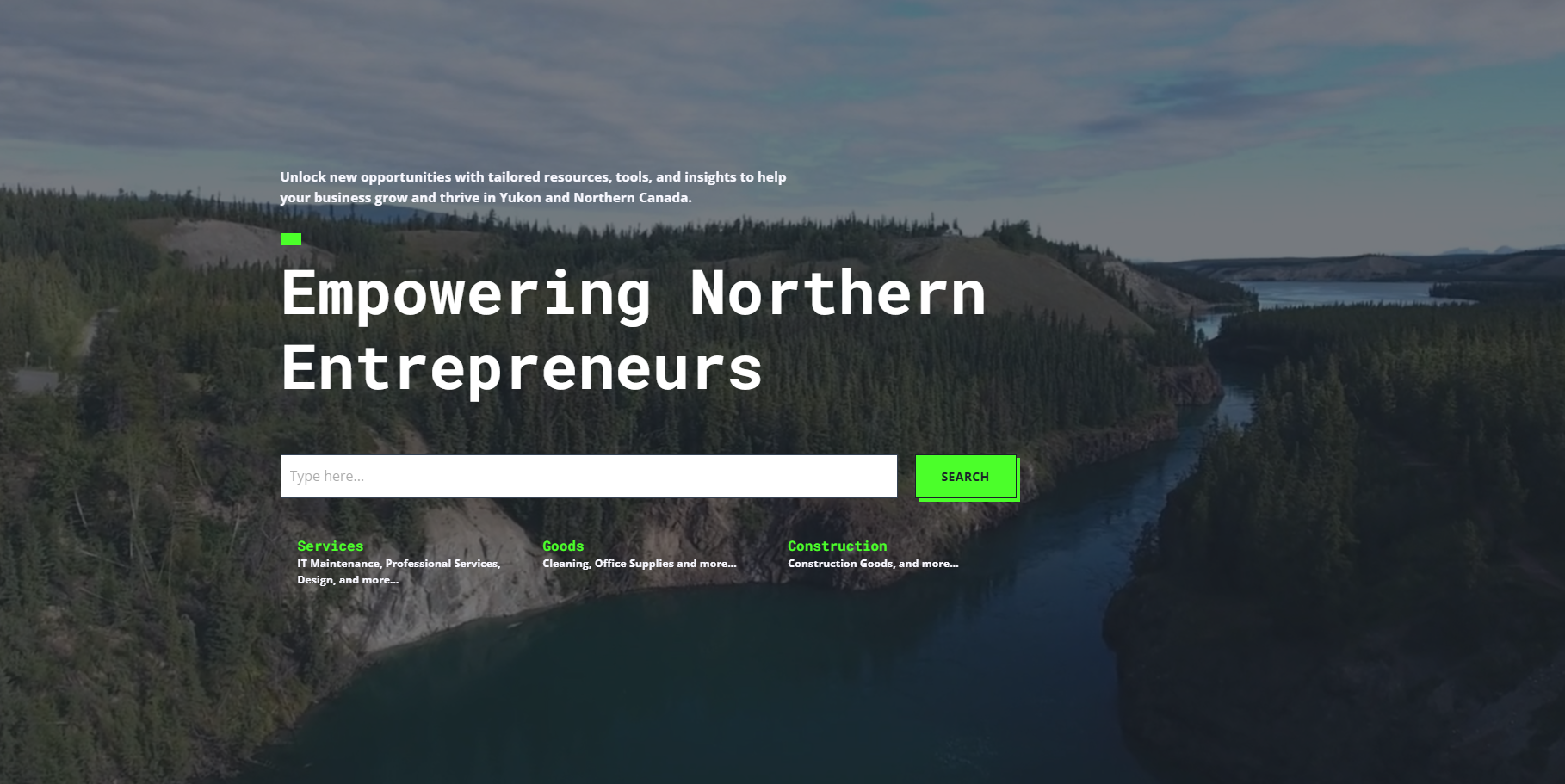 Blog Bizont | Yukon Connect Webpage
