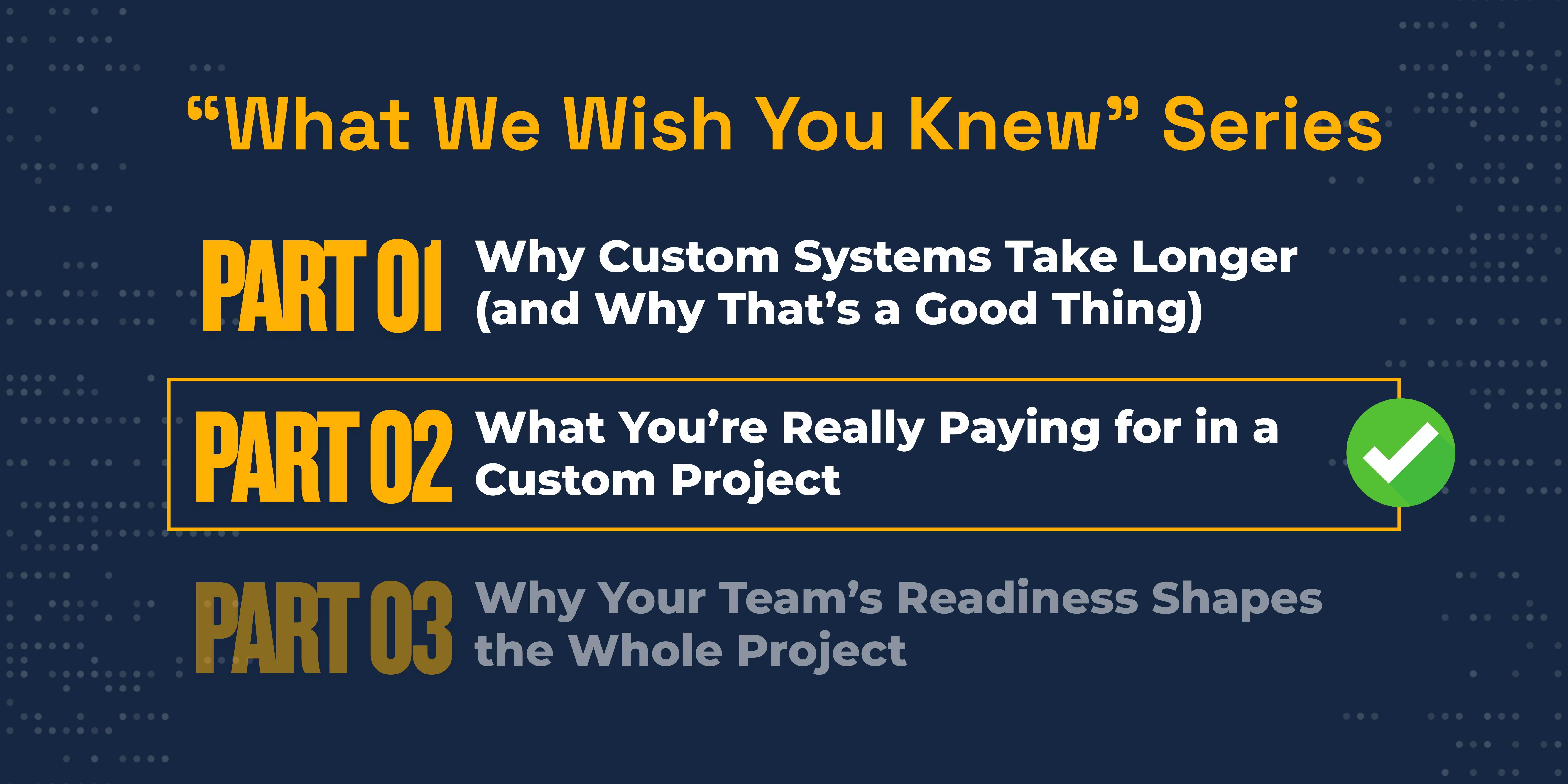 What You’re Really Paying for in a Custom Project Image